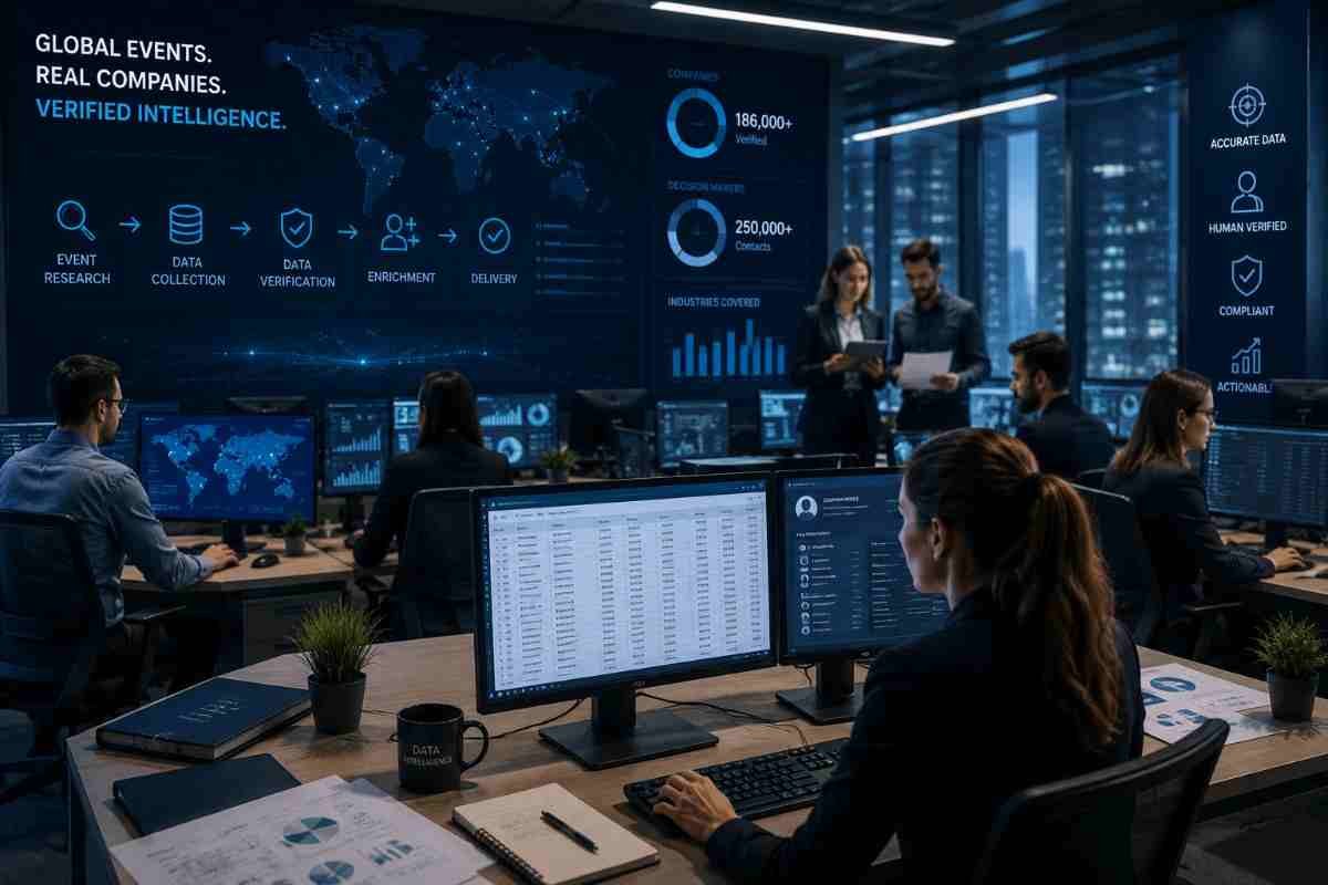Business data research and intelligence operations environment