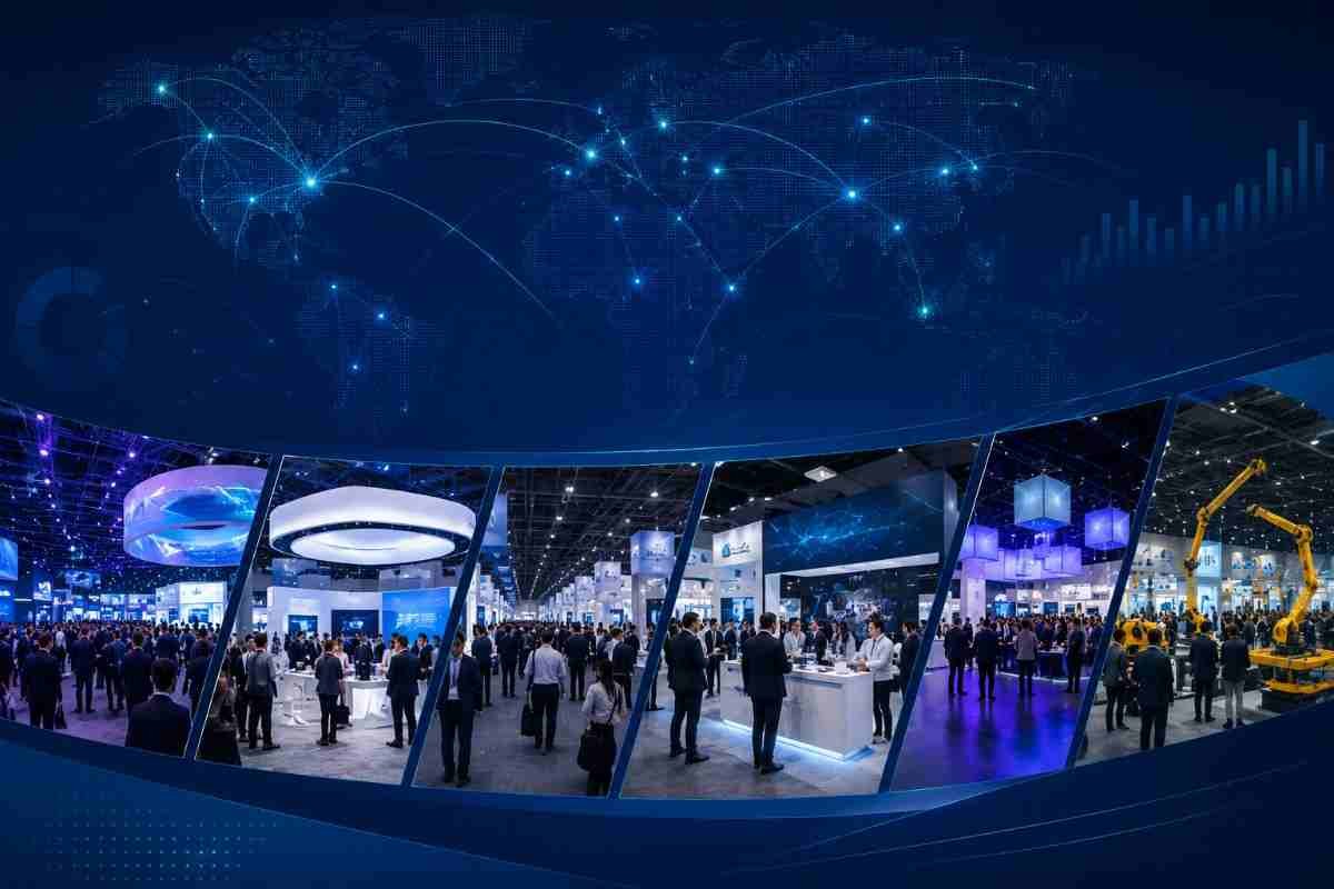 Global trade show and technology event connections